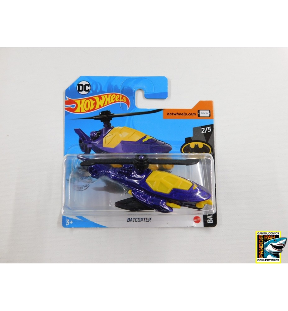 Hotwheels Batcopter Paars 1:65