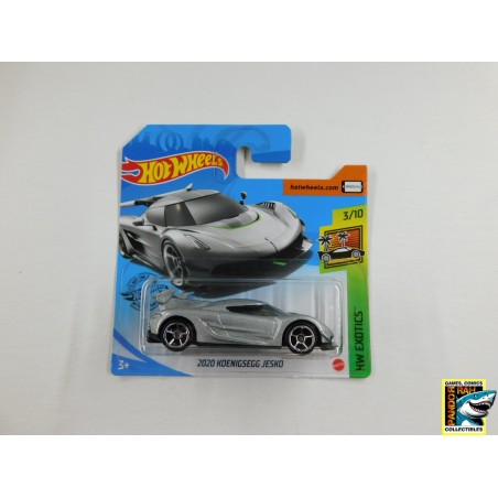 Hotwheels 2020 Koeningsegg Jesko Zilverkleurig 1:65