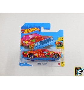 Hotwheels '80 El Camino Rood 1:65