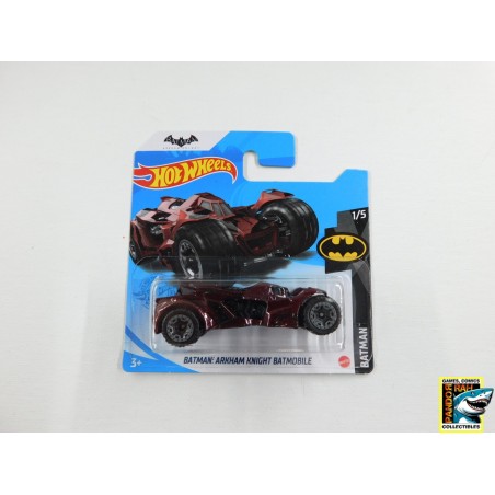 Hotwheels Batman Arkham Knight Batmobile Maroon 1:65