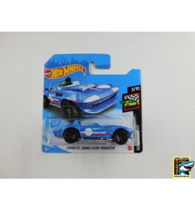 Hotwheels Corvette Grand Sport Roadster Lichtblauw 1:65