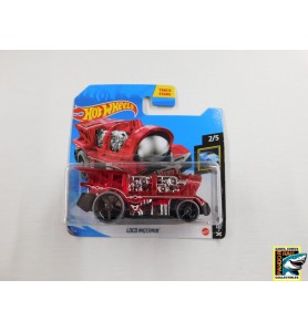 Hotwheels Loco Motorin' Rood 1:65