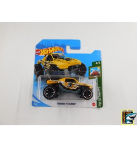 Hotwheels Twinnin 'N Winnin' Okergeel 1:65