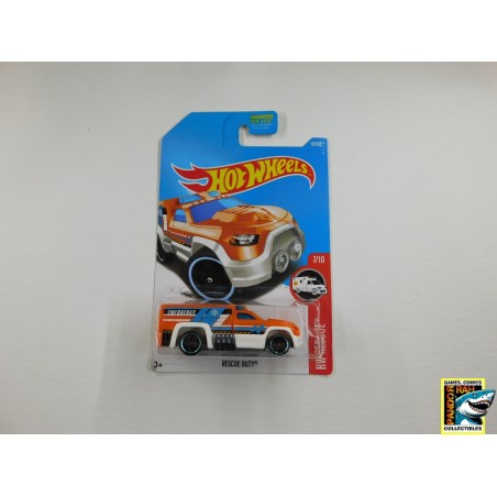 Hotwheels Rescue Duty Oranje 1:65