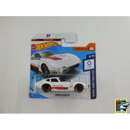 Hotwheels Toyota 2000 GT Wit 1:65