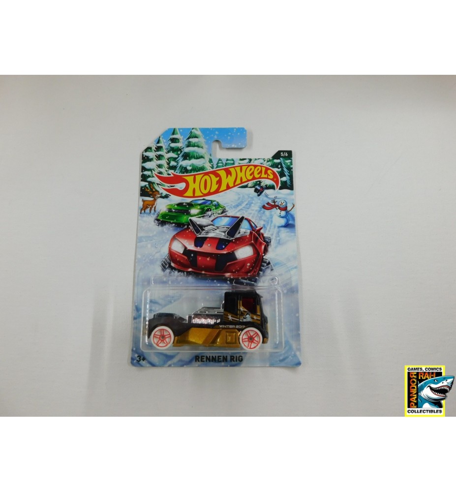 Hotwheels Rennen Rig Zwart 1:65