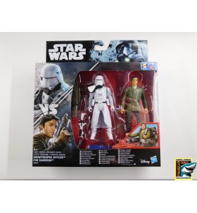 Star Wars Deluxe 2-Pack AF Snowtrooper Officer vs. Poe Dameron