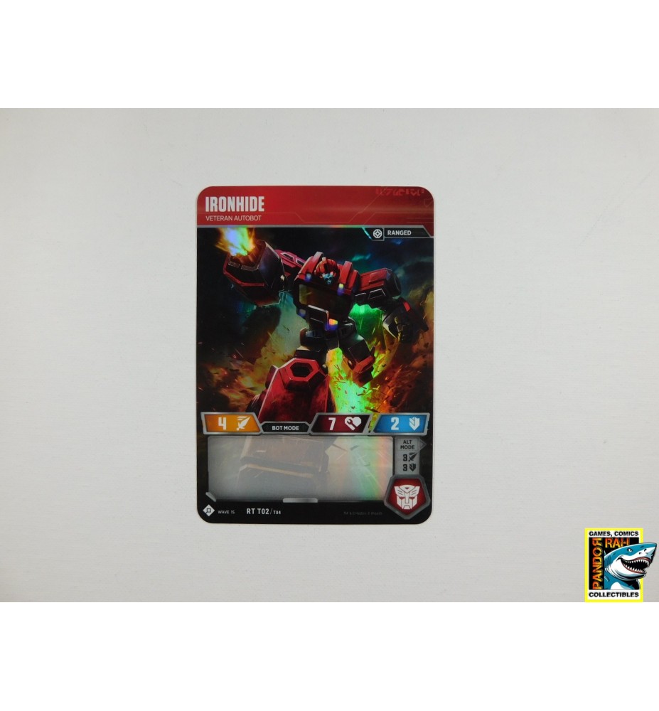 Transformers TCG Ironhide Foil