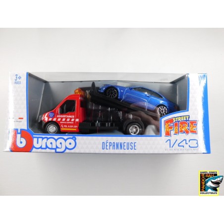 Bburago BMW 6-Series & Flatbed Transporter Set 1:43