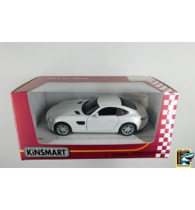 Kinsmart Mercedes-Benz AMG GT Wit 1:36