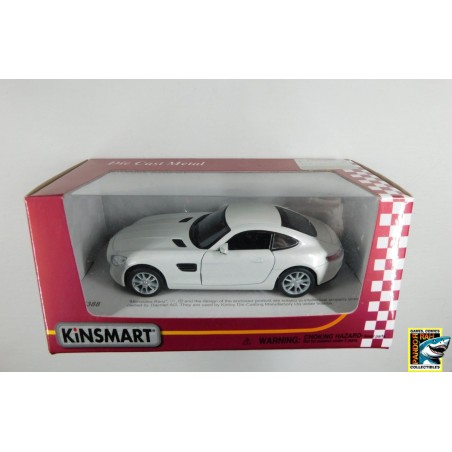 Kinsmart Mercedes-Benz AMG GT Wit 1:36