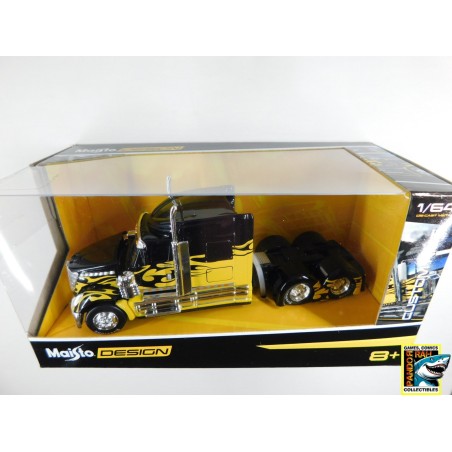 Maisto Lonestar Truck Geel 1:64