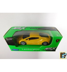 Welly Lamborghini Huracan LP 610-4 Goudgeel 1:60