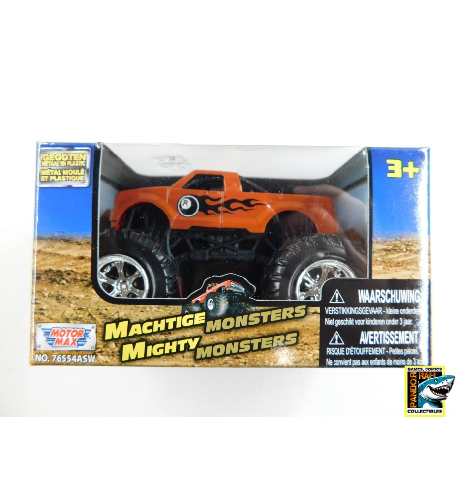 Motor Max Mighty Monsters: Monster Lichtbruin 1:65