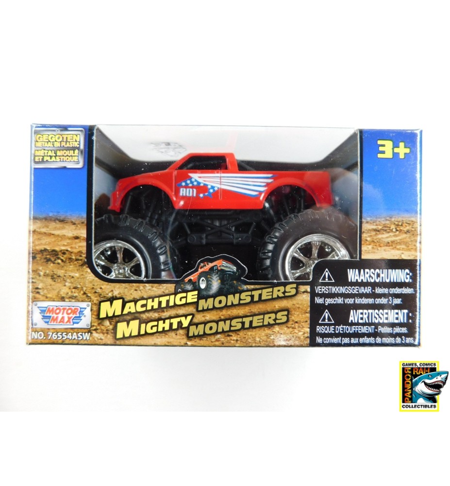 Motor Max Mighty Monsters: Monster Rood 1:65