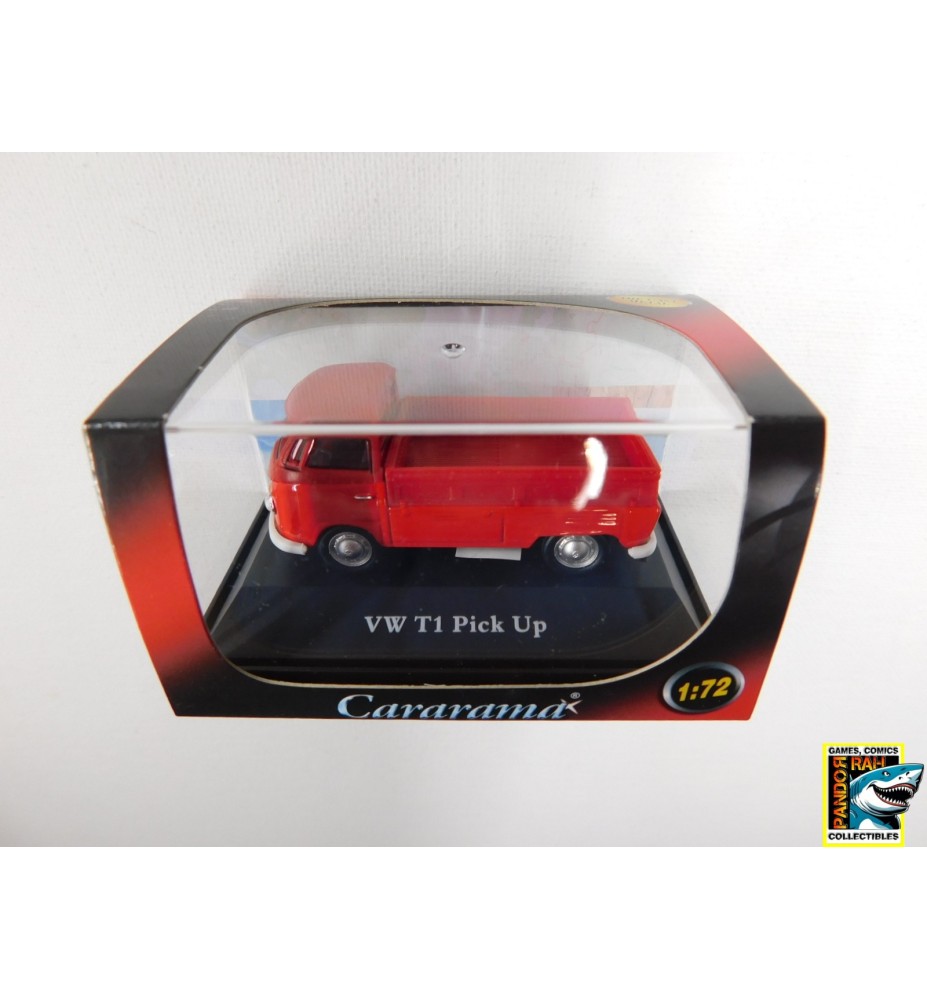 Cararama Volkswagen T1 Transporter Rood 1:72