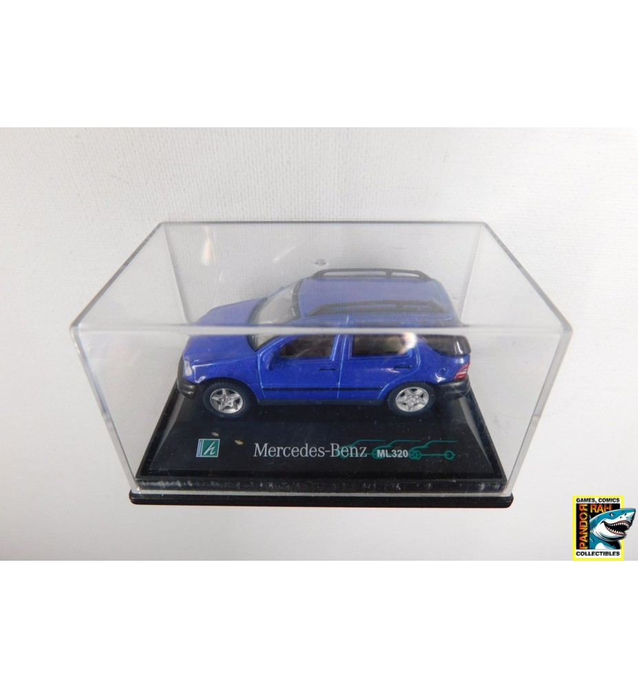 Hongwell Mercedes Benz ML320 blauw In Vitrine 1:72