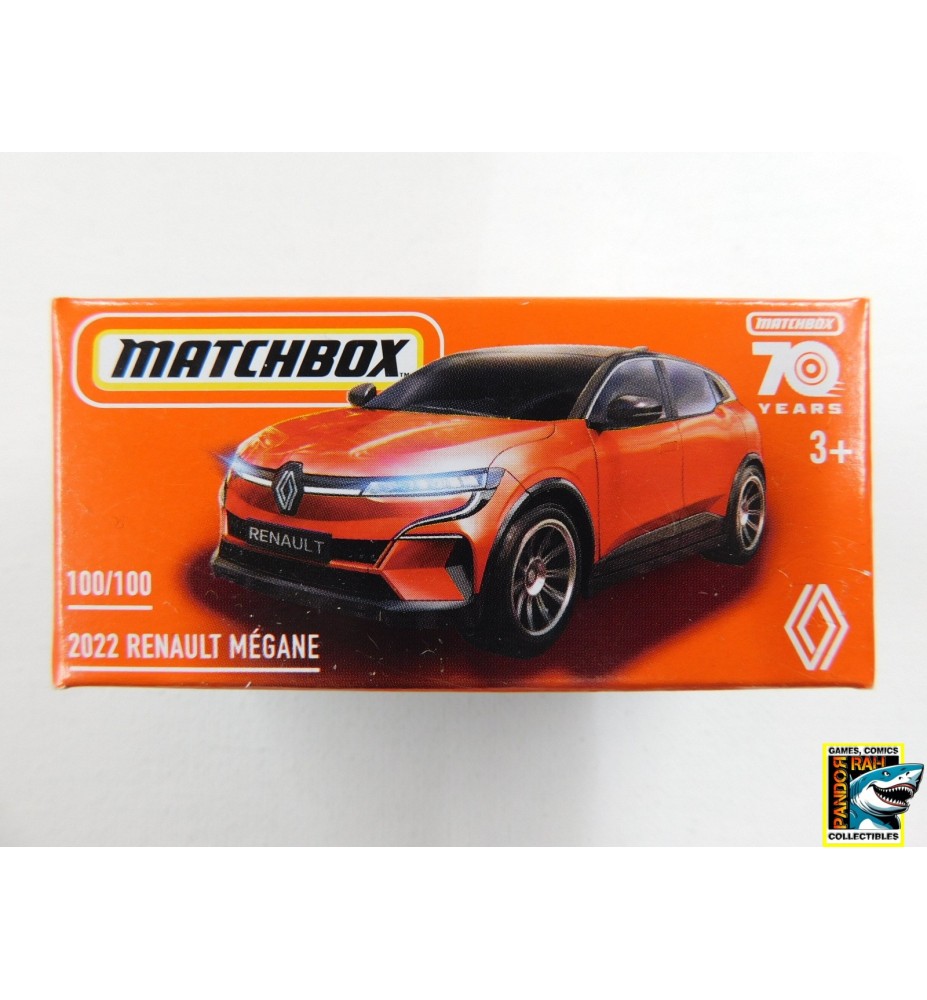 Matchbox 70 2022 Renault Megane Oranje 1:65