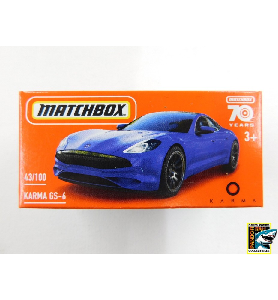 Matchbox 70 Karma GS-6 Blauw 1:65