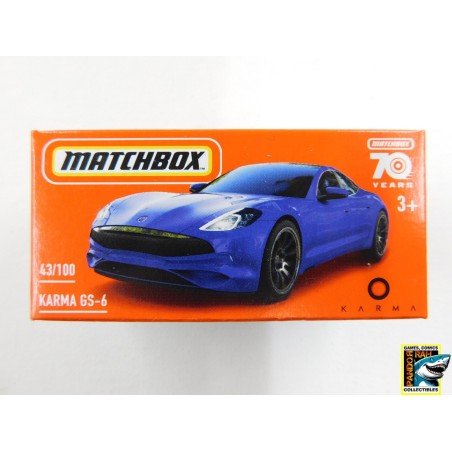 Matchbox 70 Karma GS-6 Blauw 1:65