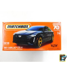 Matchbox 70 2021 Cadillac CT5-V Zwart 1:65