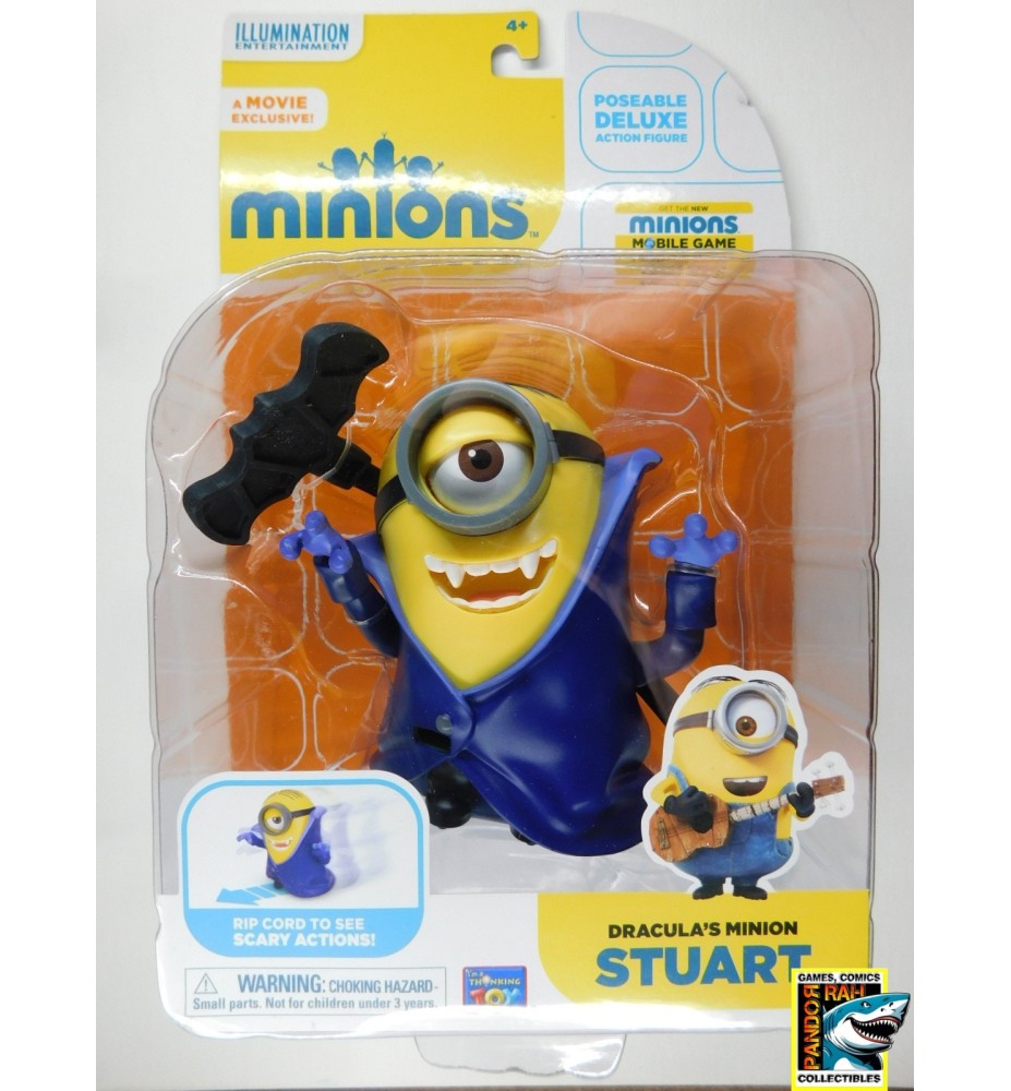 Despicable Me Dracula's Minion Stuart Deluxe AF