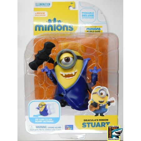 Despicable Me Dracula's Minion Stuart Deluxe AF