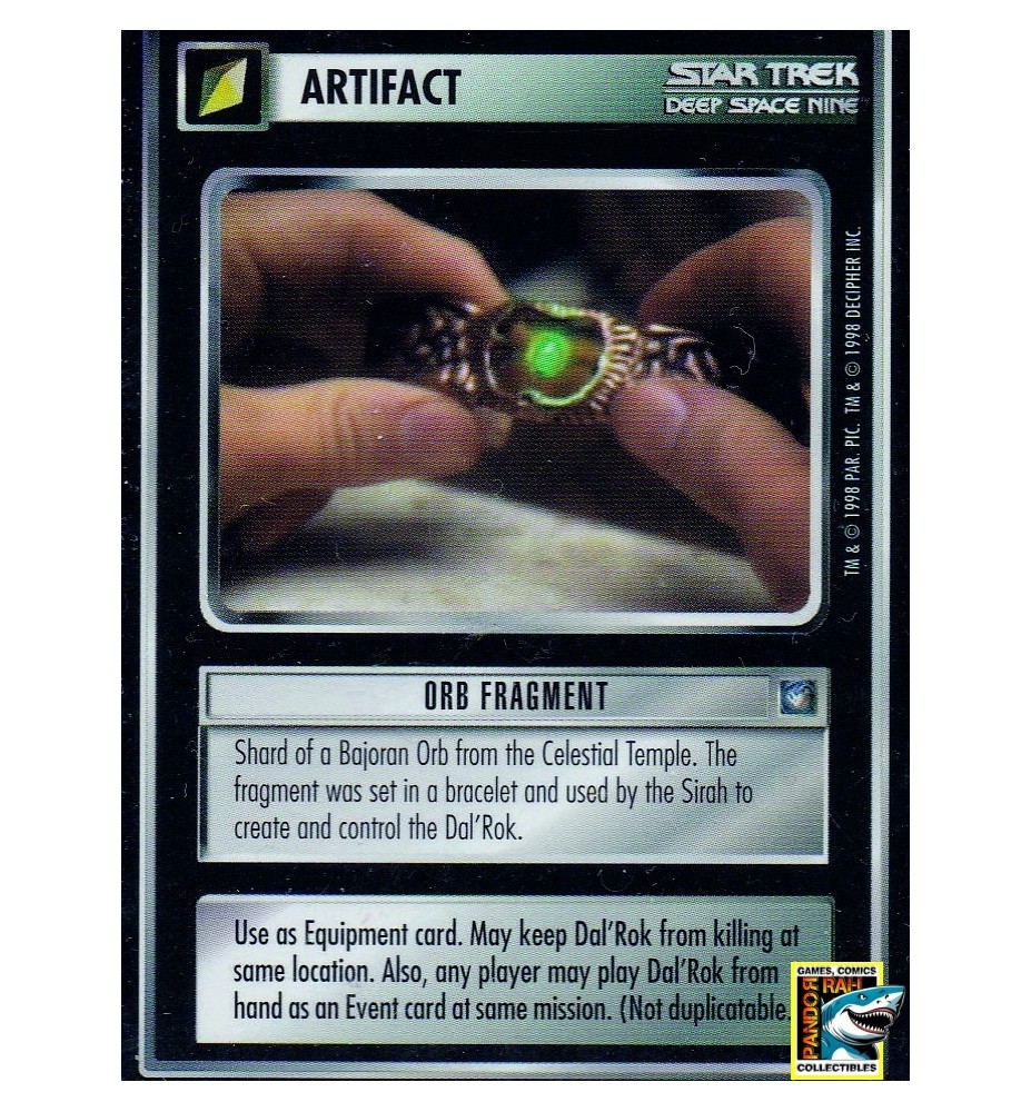 Star Trek CCG Orb Fragment BB R