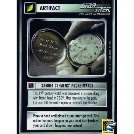 Star Trek CCG Samuel Clemens' Pocketwatch BB R