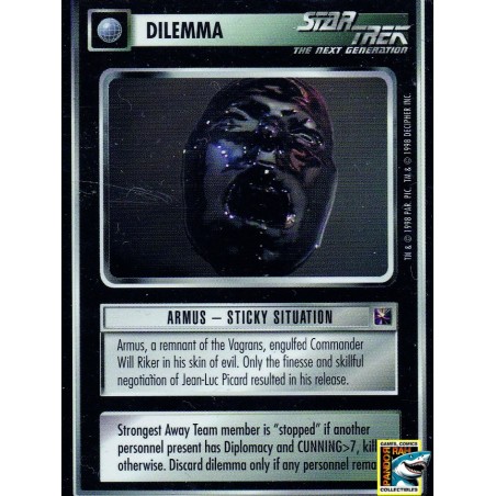 Star Trek CCG Armus - Sticky Situation BB R