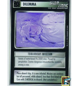 Star Trek CCG Tsiolkovsky Infection WB R