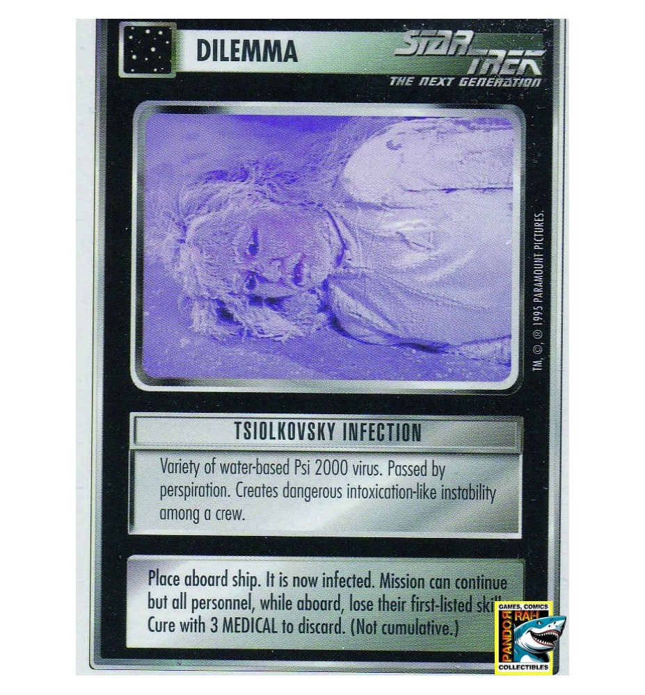 Star Trek CCG Tsiolkovsky Infection WB R