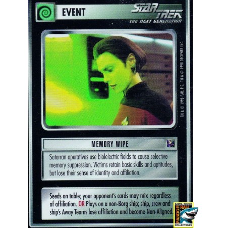 Star Trek CCG Memory Wipe BB P