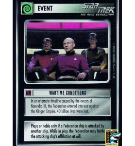 Star Trek CCG Wartime Conditions BB R