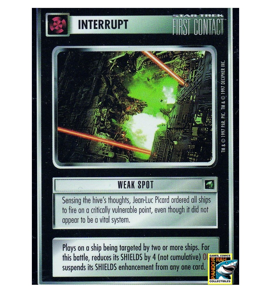 Star Trek CCG Weak Spot BB R