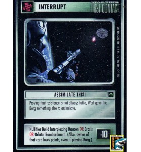 Star Trek CCG Assimilate This BB R