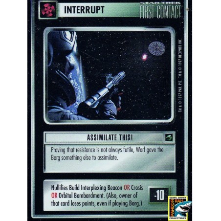 Star Trek CCG Assimilate This BB R