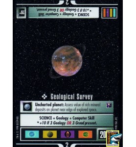 Star Trek CCG Geological Survey BB R