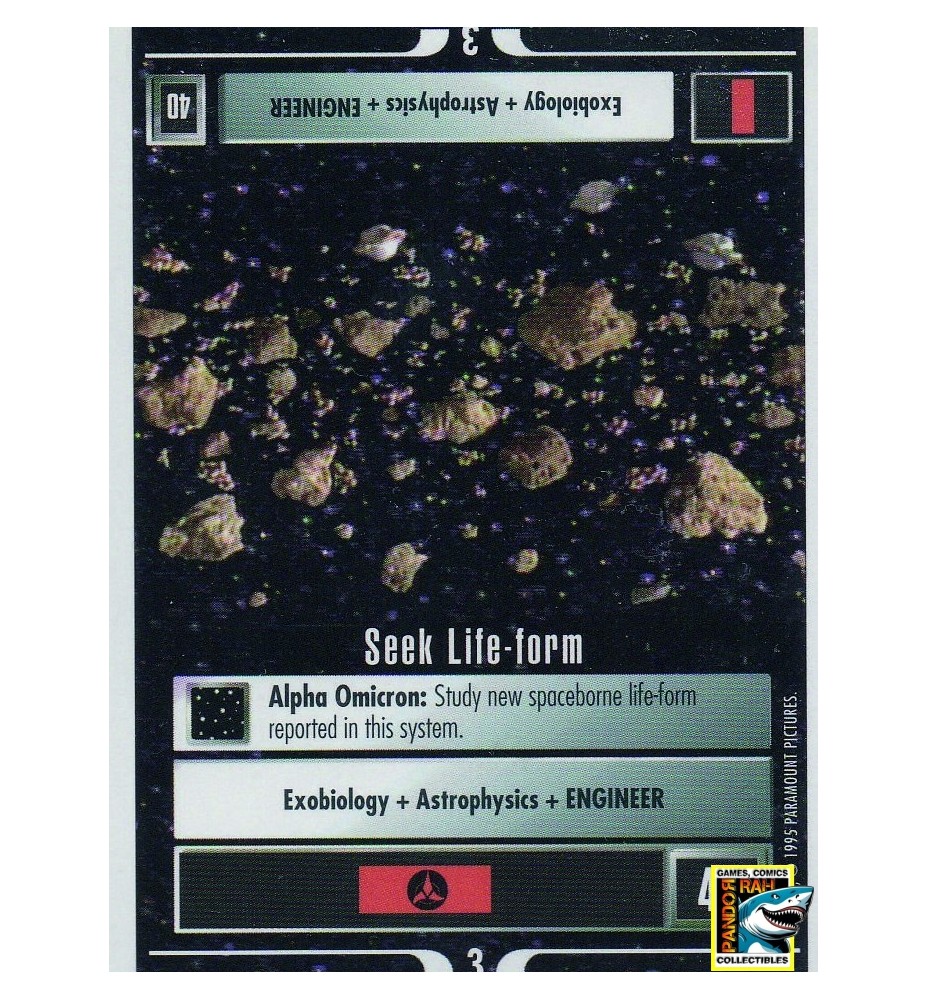 Star Trek CCG Seek Life-Form WB R