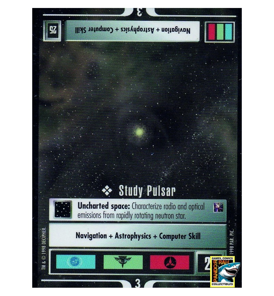 Star Trek CCG Study Pulsar BB R
