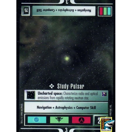 Star Trek CCG Study Pulsar BB R