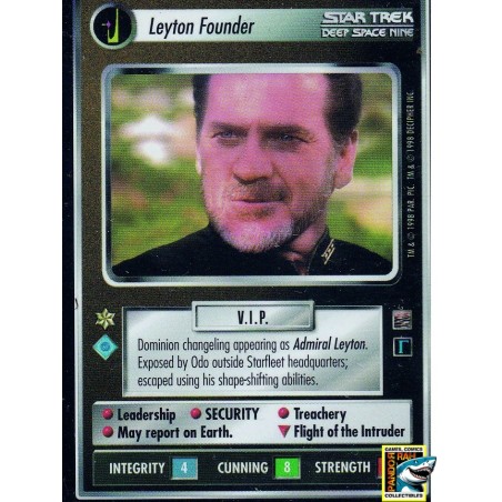 Star Trek CCG Leyton Founder BB R
