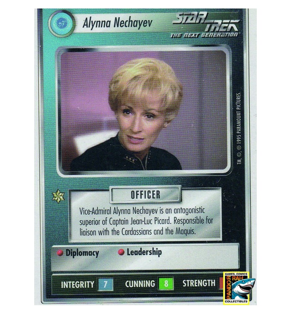 Star Trek CCG Alynna Nechayev WB R