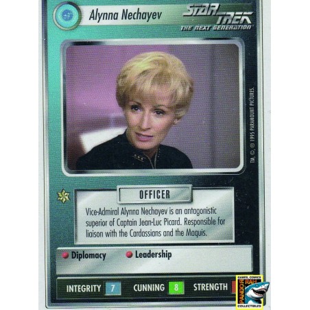 Star Trek CCG Alynna Nechayev WB R