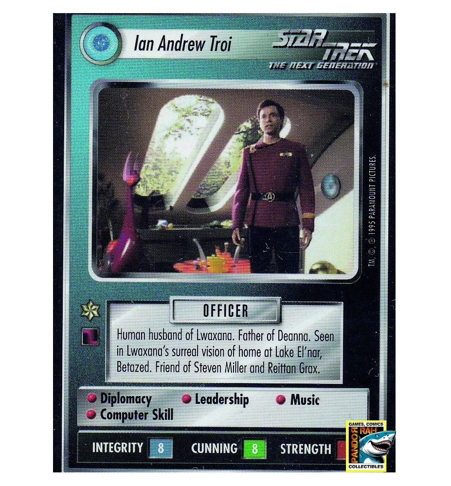 Star Trek CCG Ian Andrew Troi BB R