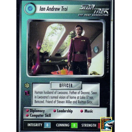 Star Trek CCG Ian Andrew Troi BB R