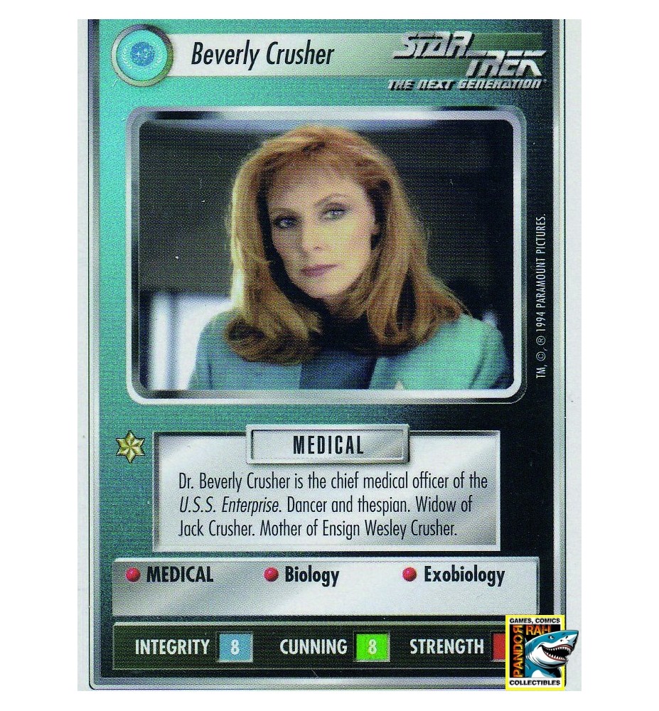 Star Trek CCG Beverly Crusher WB R