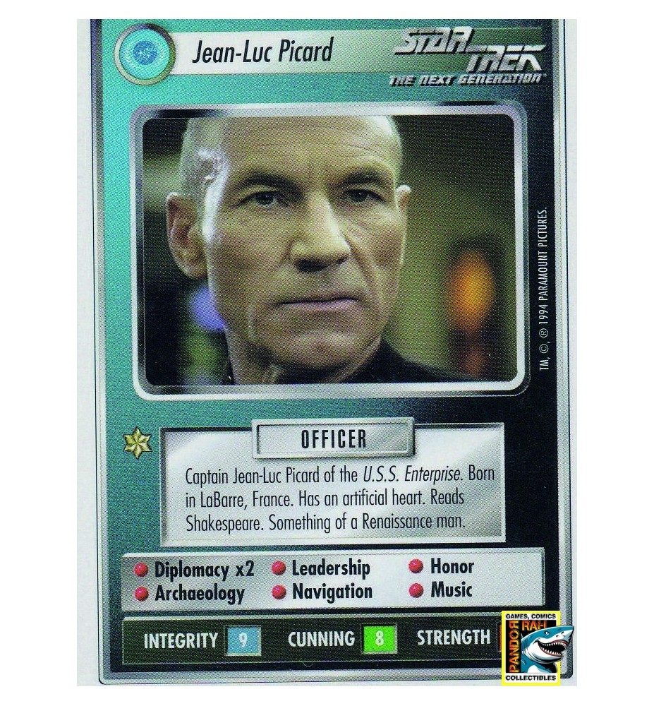 Star Trek CCG Jean-Luc Picard WB R