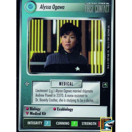 Star Trek CCG Alyssa Ogawa BB R