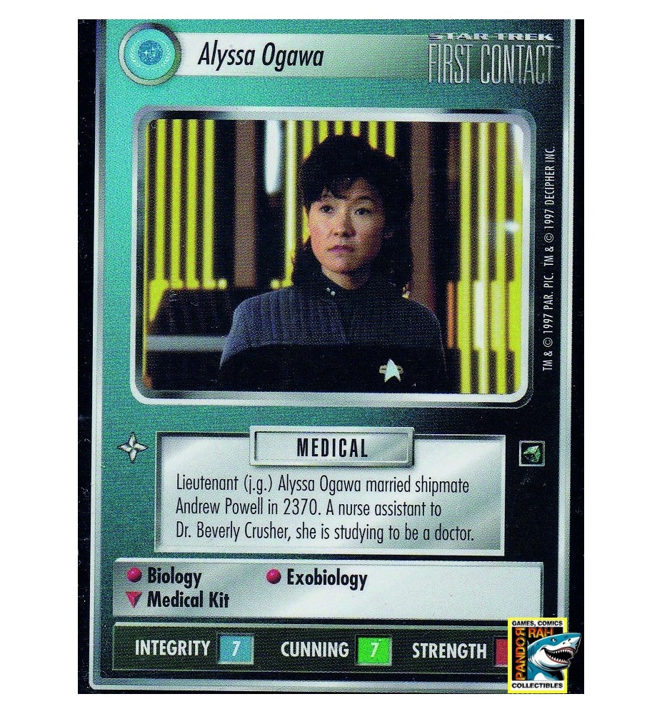 Star Trek CCG Alyssa Ogawa BB R